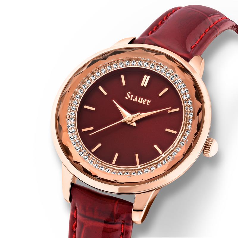 Ladies Merlot Watch